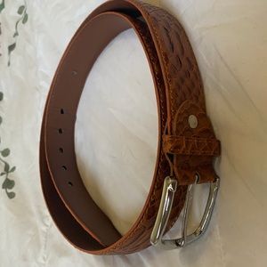 Faux leather belt. Brand new